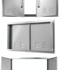YuxiangBBQ Stainless Steel Double Door Outdoor Kitchen-4