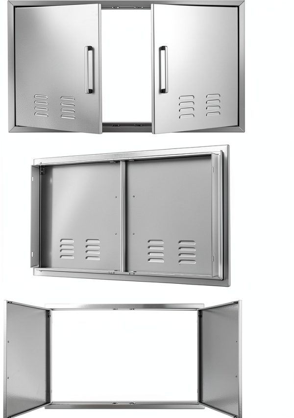 YuxiangBBQ Stainless Steel Double Door Outdoor Kitchen-4