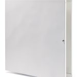 KVMORZE White Metal Access Panel Lockable DIY Design-0
