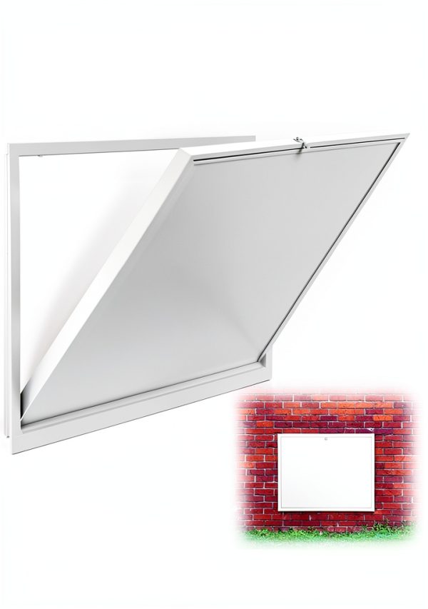 Leinuosen Outdoor Access Panel Aluminum Alloy Gray Easy-1