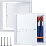 Gisafai Aluminum Access Panel Modern White Drywall Utility-0