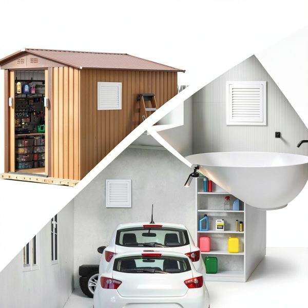 Crezone Aluminum Access Panel Modern Hidden Storage Solution-5