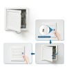 Crezone Aluminum Access Panel Modern Hidden Storage Solution-3