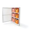 Leinuosen Outdoor Access Panel Aluminum Alloy Gray Easy-6