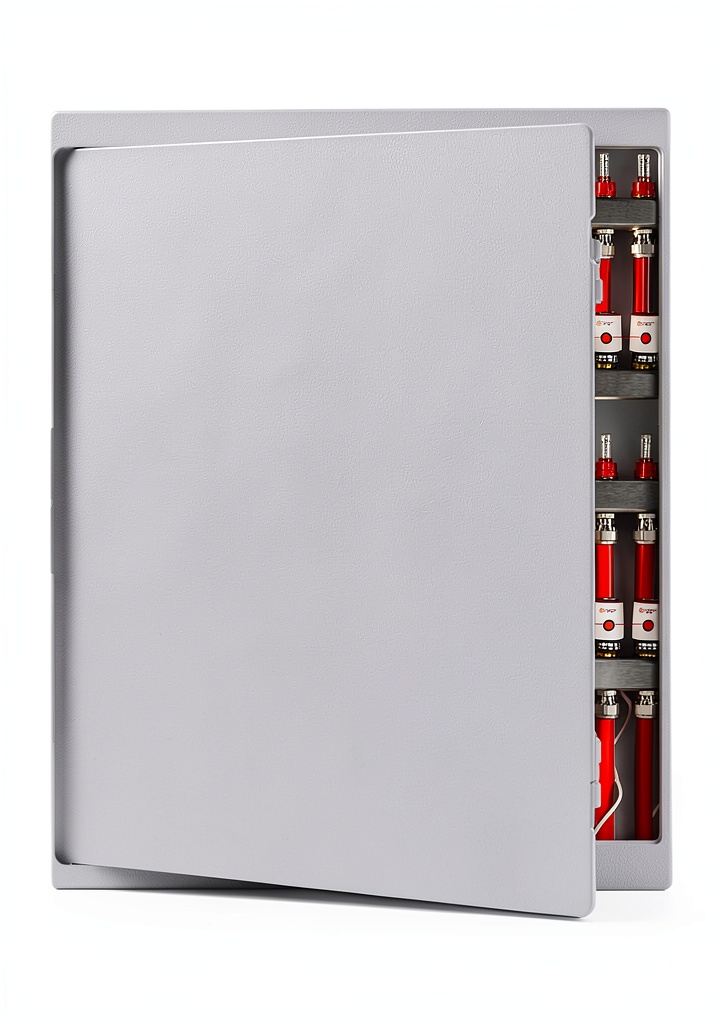 Installing Donext plastic access door white durable easy installation on a drywall surface