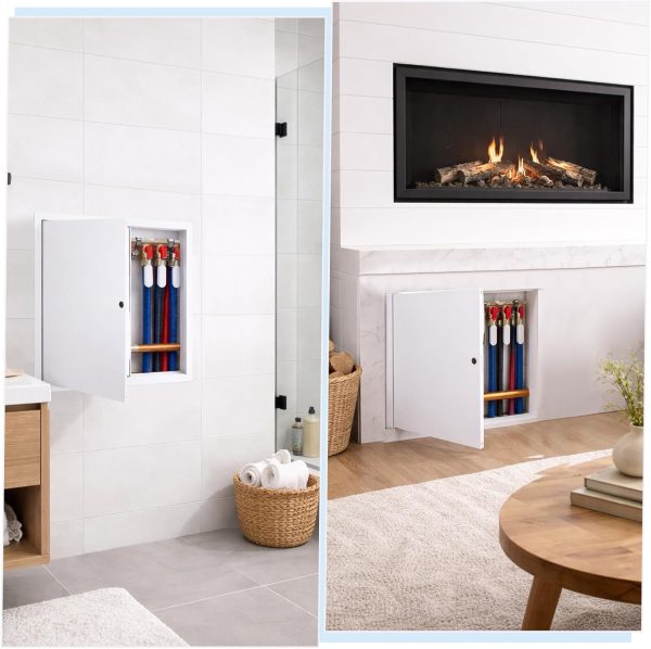 Gisafai Aluminum Access Panel Drywall Lock Design Indoor-3