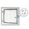 Crezone Aluminum Access Panel Modern Hidden Storage Solution-2