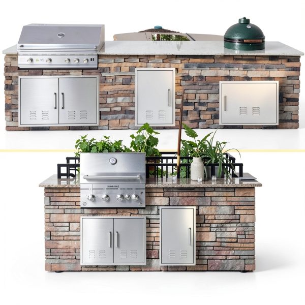 YuxiangBBQ Stainless Steel Double Door Outdoor Kitchen-1
