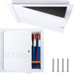 Gisafai Aluminum Access Panel Drywall Lock Design Indoor-0