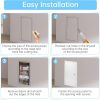 XSKLBZA Metal Access Door White Modern Easy Installation-6