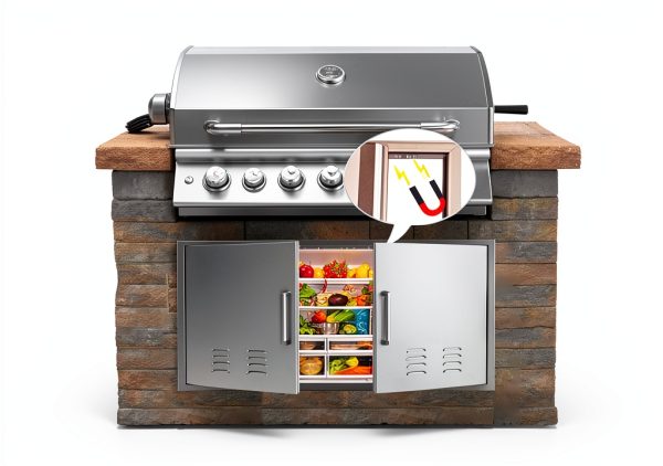 YuxiangBBQ Stainless Steel Double Door Outdoor Kitchen-6