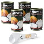 Aroy-D Coconut Milk 4-Can Pack Creamy DairyFree-0