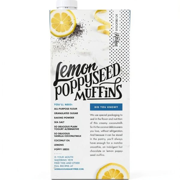 Coconut Milk Beverage So Delicious 32oz Vegan-9