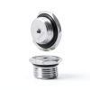 HARFINGTON 304 Stainless Steel Pipe Plug M24x1.5 Hex Cap-3