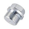Stainless Steel M18 x 1.5 Plug Outer Hex Head Metaland Fit 2 Pack-1