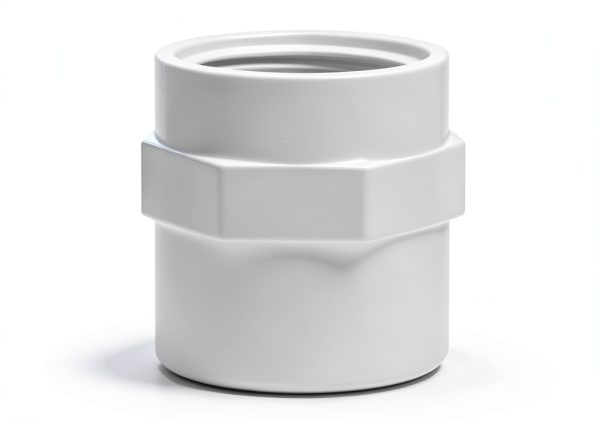 2 Pcs 1-1/2 Inch Female Thread PVC Fittings Gabrella Threaded Coupling-2