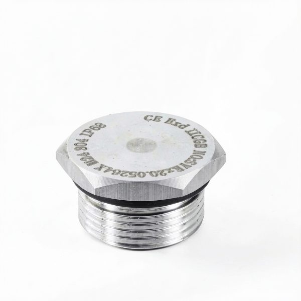 HARFINGTON 304 Stainless Steel Pipe Plug M24x1.5 Hex Cap-1
