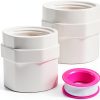 2 Pcs 1-1/2 Inch Female Thread PVC Fittings Gabrella Threaded Coupling-0