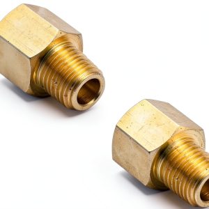 Brass Thread Adapter FloFlex 3/8 BSPT Male to 3/8 NPT Female-0