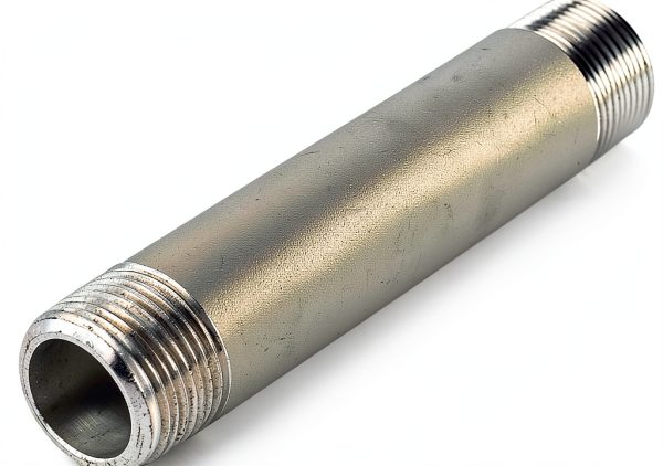 1/2" Inch x 6 1/2" Inch Pipe Nipple Stainless Steel 304 Threaded Male NPT Both Ends Schedule 40 (OD) 0.85" Inch ID 0.63 Inch Wall 0.11 Inch Continuous Weld-0