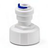 3/4 FNPT to 1/4 OD Connect Fitting HLGHLG 2‑Pack Plastic Adapter-3