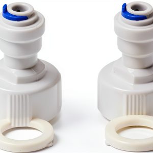 3/4 FNPT to 1/4 OD Connect Fitting HLGHLG 2‑Pack Plastic Adapter-0