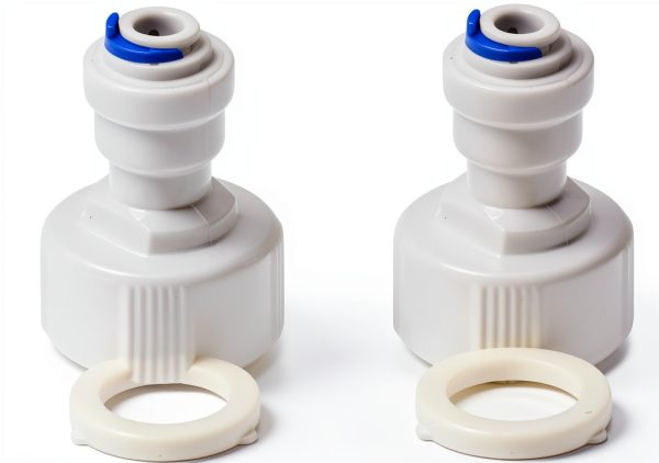 3/4 FNPT to 1/4 OD Connect Fitting HLGHLG 2‑Pack Plastic Adapter-0
