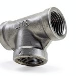 heyous 304 stainless steel 1/2 inch NPT Tee Pipe Fitting-0