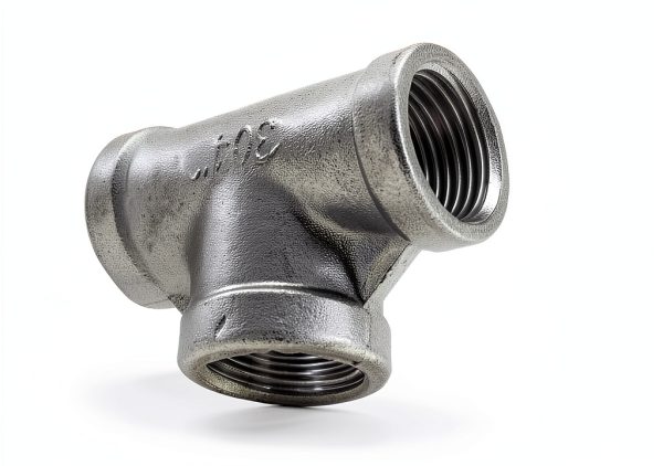 heyous 304 stainless steel 1/2 inch NPT Tee Pipe Fitting-0
