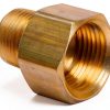 Brass Thread Adapter FloFlex 3/8 BSPT Male to 3/8 NPT Female-2